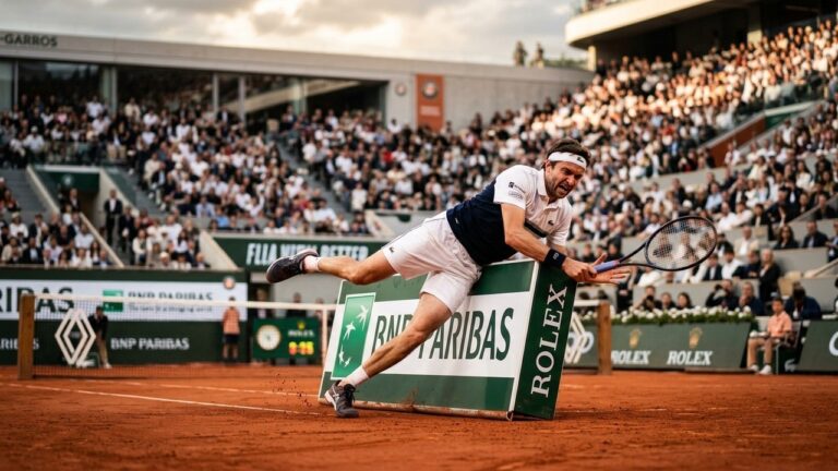 Polémique Roland-Garros : Panneaux Publicitaires Dangereux pour les Joueurs