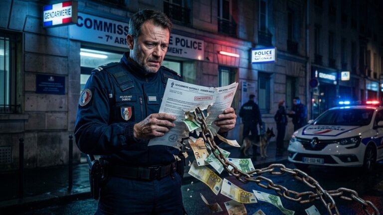 Policier Corrompu : Fichiers de Police Vendus à un Réseau de Blanchiment