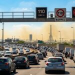 Pollution à l’Ozone en Île-de-France : Vitesse Réduite et Mesures d’Urgence
