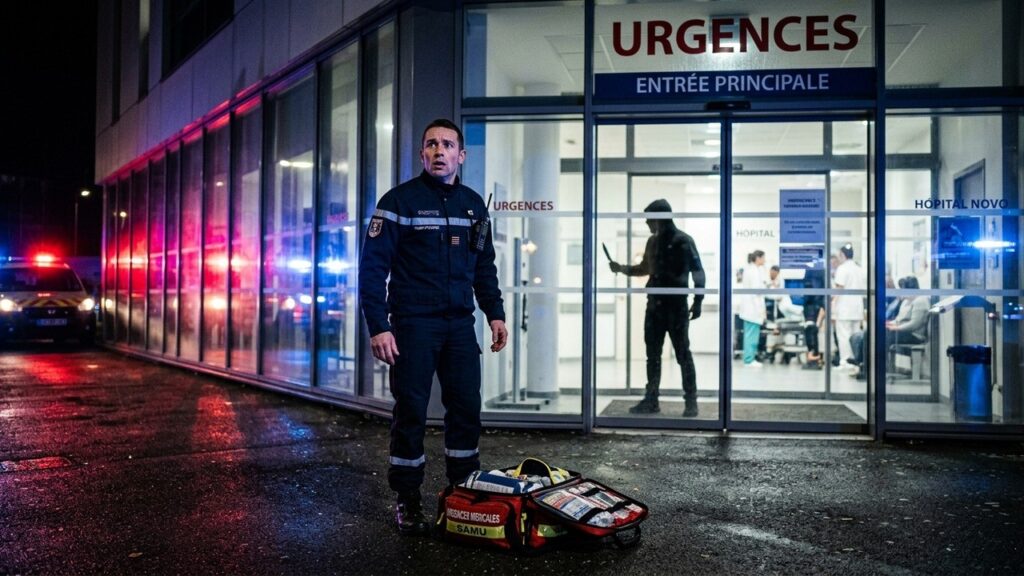 Pompier Blessé Au Couteau Devant Un Hôpital : Le Choc À Bourges