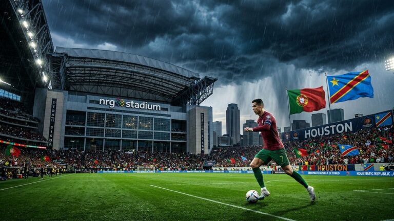 Portugal RD Congo : Tempête Tropicale Menace Houston pendant la Coupe du Monde