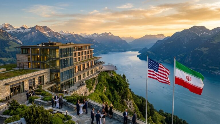 Pourquoi le Bürgenstock en Suisse pour l’Accord entre États-Unis et Iran