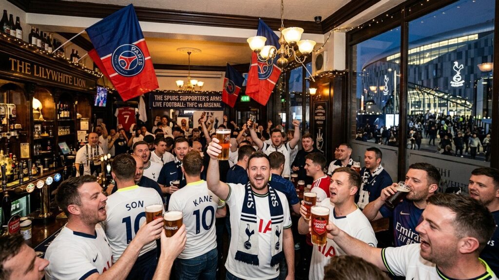 Pourquoi les Fans de Tottenham Soutiennent le PSG Face à Arsenal