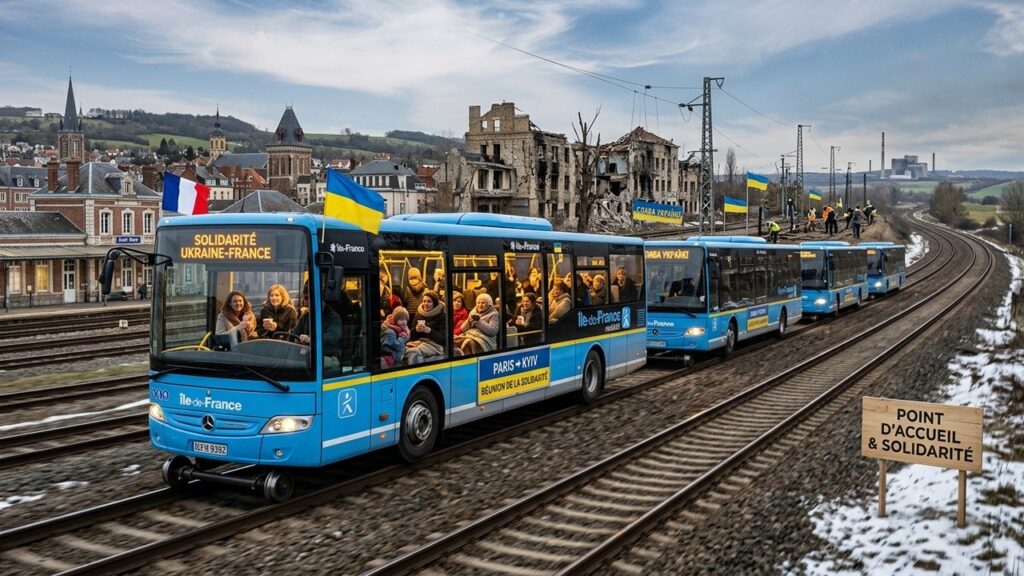 Pourquoi l&rsquo;Île-de-France Envoie 400 Bus Diesel en Ukraine