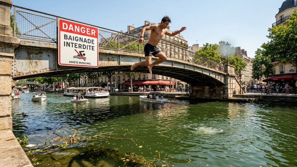 Pourquoi Plonger Dans Le Canal Saint-Martin Reste Une Très Mauvaise Idée