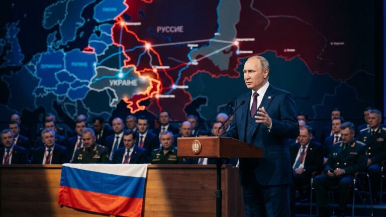 Poutine Annonce : La Guerre en Ukraine Ne Finira Qu&rsquo;Avec Ses Objectifs