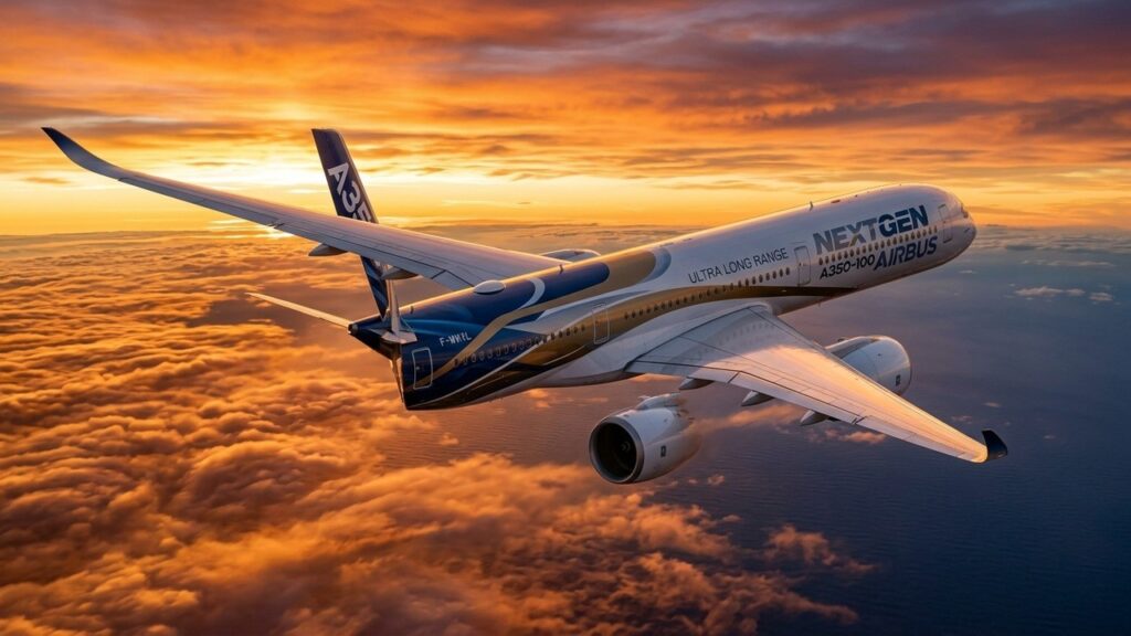 Premier Vol de l&rsquo;A350-1000ULR : LWriting the full article content&rsquo;Aube des Vols Ultra-Longs