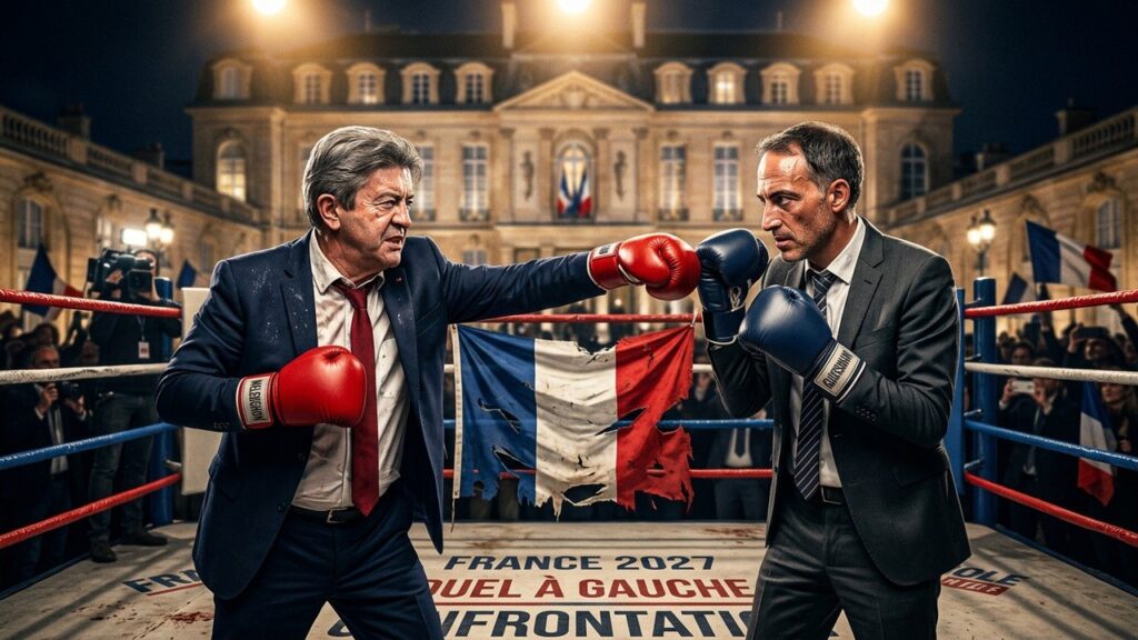 Présidentielle 2027 : Glucksmann Certain de Plier Mélenchon