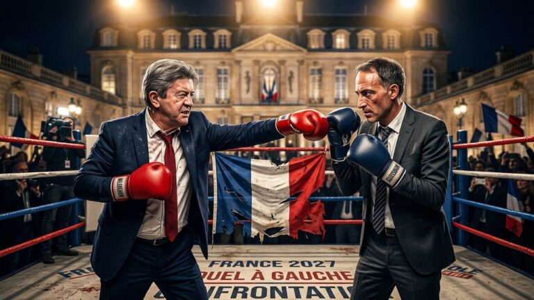 Présidentielle 2027 : Glucksmann Certain de Plier Mélenchon