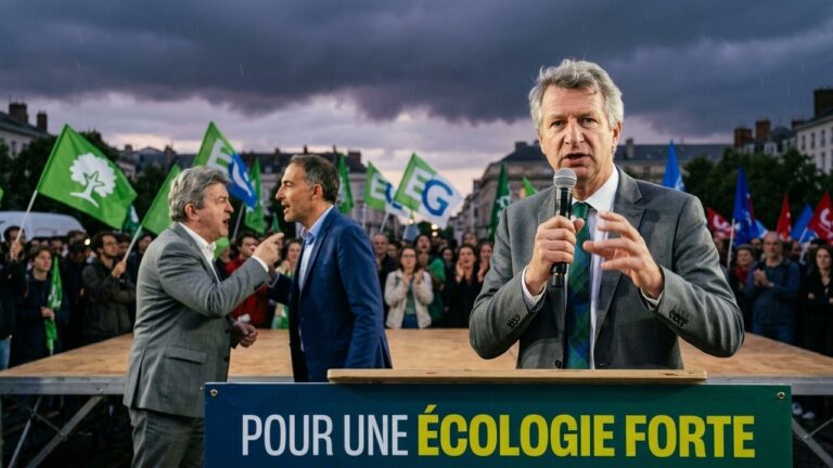 Présidentielle 2027 : Yannick Jadot Exige une Clarification sur Mélenchon