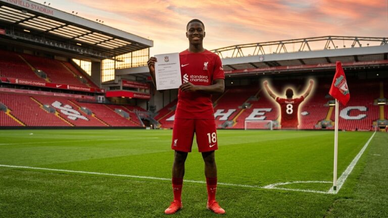 Prince Cissé Signe Son Premier Contrat Pro à Liverpool