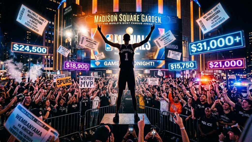 Prix Billets NBA Explosent Pour Finale Knicks Spurs