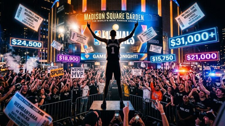 Prix Billets NBA Explosent Pour Finale Knicks Spurs