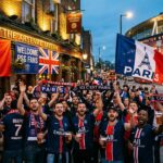 PSG à Londres : Supporters Parisiens Conquièrent les Terres d&rsquo;Arsenal