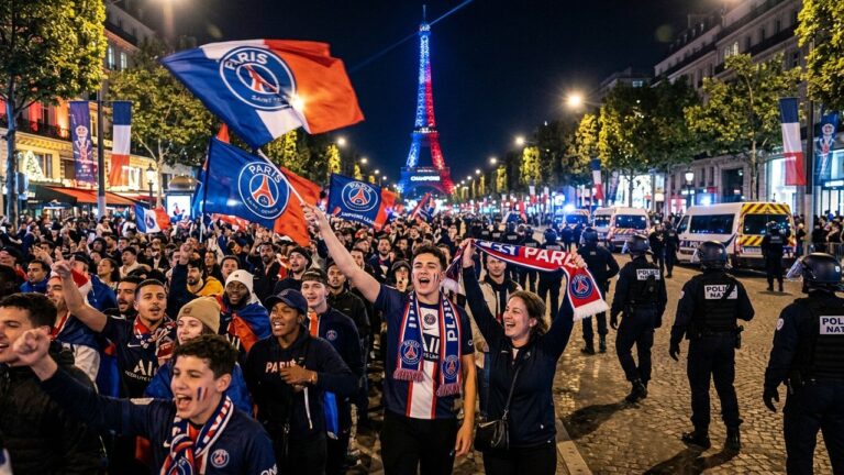 PSG-Arsenal : 8000 Policiers pour Sécuriser la Finale à Paris