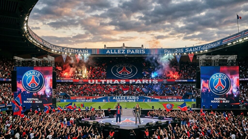 PSG-Arsenal : Ambiance Explosive au Parc des Princes Avant la Finale