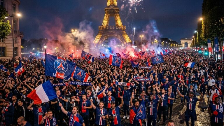 PSG Arsenal : Des Centaines De Milliers De Fans Attendues Dans Les Rues De Paris