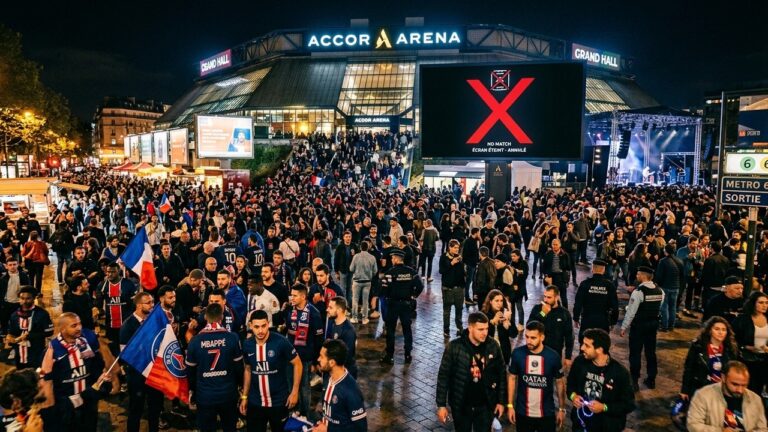 PSG Arsenal : Diffusion Annulée Avant Concert Bouss à l&rsquo;Accor Arena