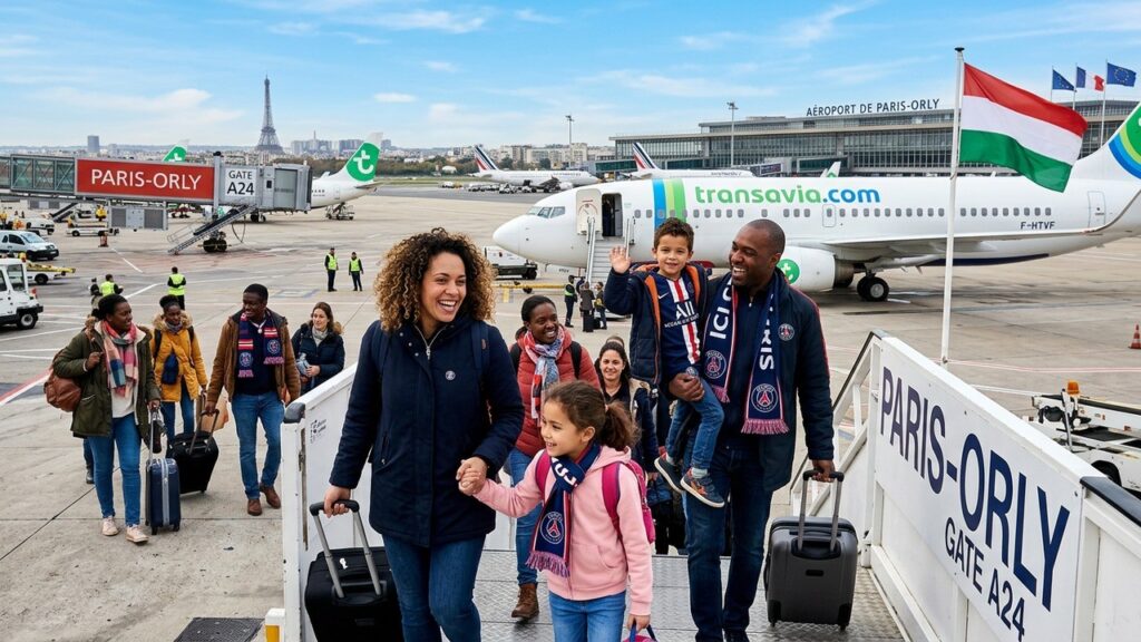 PSG-Arsenal : Familles des Joueurs en Route pour Budapest