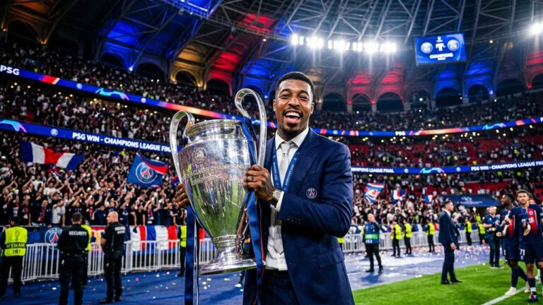 PSG Arsenal : Kimpembe Ambassadeur PourWriting the PSG-Arsenal blog article Une Finale Historique