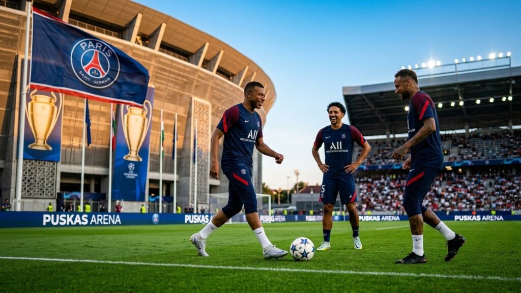 PSG Arsenal : Préparation Décontractée mais Déterminée pour la Finale