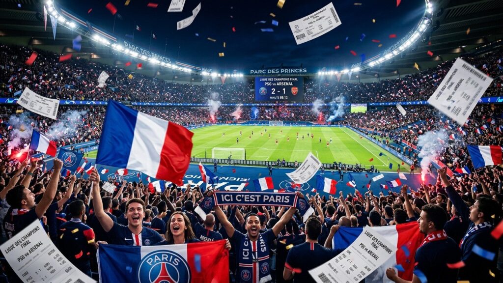 PSG Arsenal : Record Historique de Paris en France pour la Finale