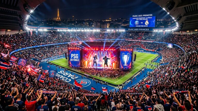 PSG Arsenal : Show Musical Géant Au Parc Des Princes Avant Finale