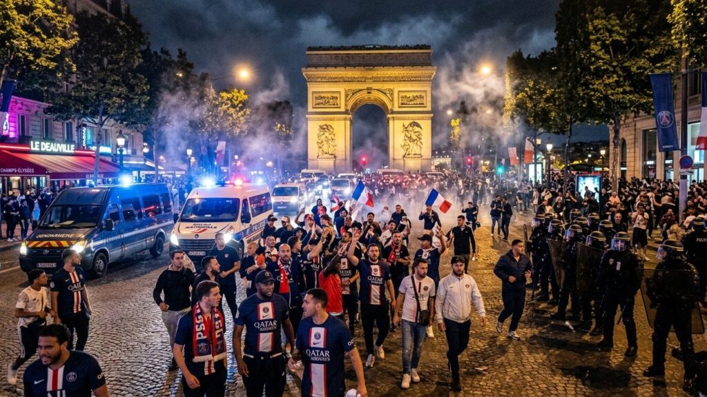 PSG Arsenal : Tensions Explosives à Paris Après la Finale de Ligue des Champions