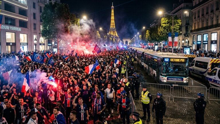 PSG Champion d’Europe 2026 : Bus à lWriting the blog article’Arrêt en Île-de-France pour Raisons de Sécurité