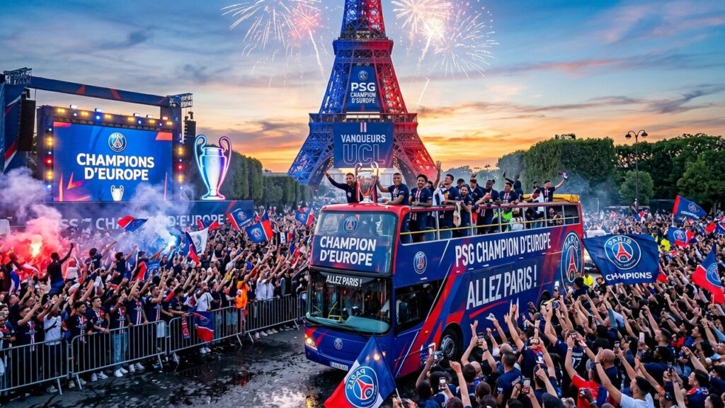 PSG Champion d&rsquo;Europe 2026 : Festivités Exceptionnelles à Paris