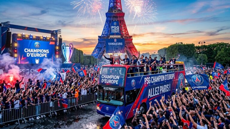 PSG Champion d&rsquo;Europe 2026 : Festivités Exceptionnelles à Paris