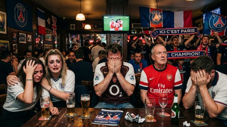 PSG Champion d&rsquo;Europe 2026 : La Cruelle Déception des Fans d&rsquo;Arsenal