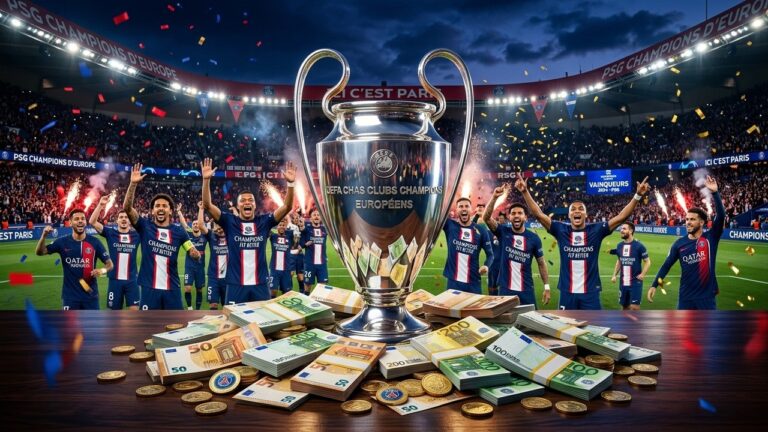 PSG Champion d’Europe 2026 : Le Nouveau Jackpot du Club et des Joueurs