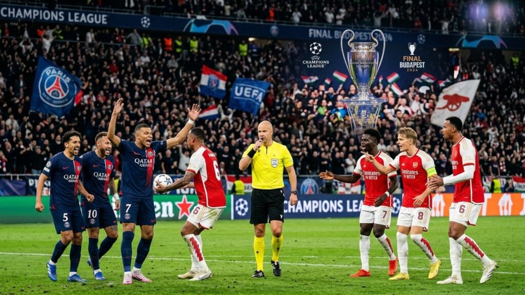 PSG Champion d&rsquo;Europe 2026 : Les Décisions Arbitrales qui ont Enflammé la Finale