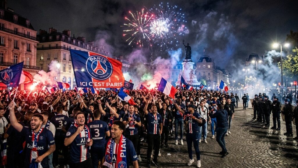 PSG Champion d&rsquo;Europe 2026 : Liesse et Tensions dans les Villes de France