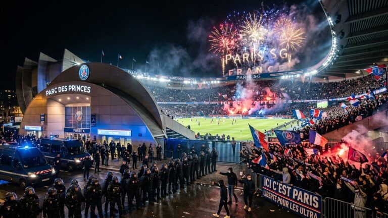 PSG Champion d’Europe 2026 : Tensions Explosives aux Abords du Parc