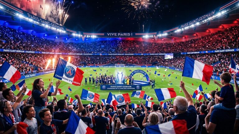 PSG Champion d&rsquo;Europe : Deux Tiers des Français Fiers du Club
