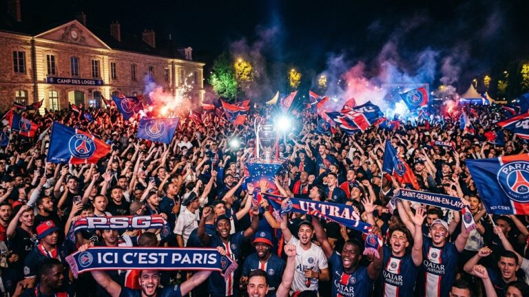 PSG Champion d&rsquo;Europe : Fête Historique au Camp des Loges
