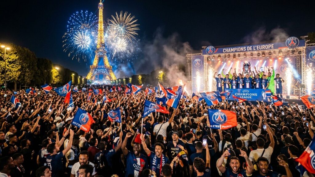 PSG Champion : Festivités Grandioses au Champ-de-Mars