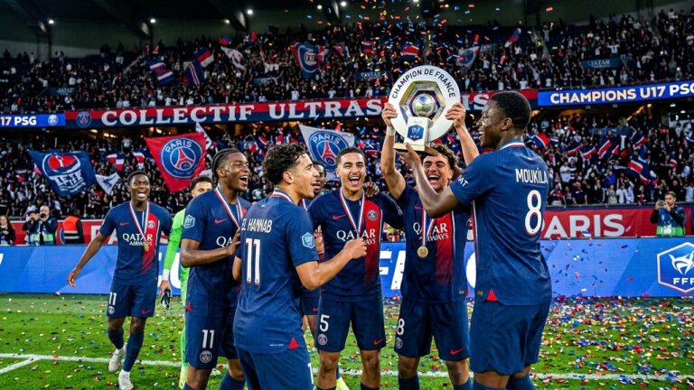 PSG Champion U17 France 2026 : Un Doublé Impressionnant avec les U19