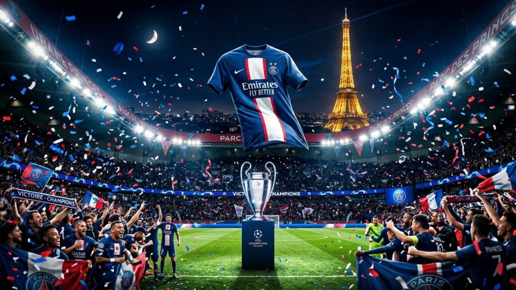 PSG ChampionWriting the PSG blog article d’Europe : Mercato pour Conquérir une Troisième Étoile