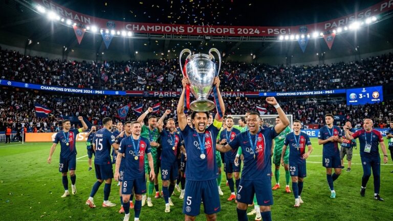 PSG Dynastie :Writing the PSG blog article La Presse Internationale Salue le Double Champion