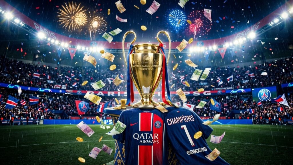 PSG Finale Ligue des Champions : Combien Gagnera le Club en Cas de Sacre ?
