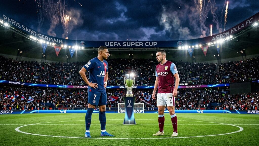 PSG Supercoupe Europe 2026 : Rendez-vous Explosif avec Aston Villa