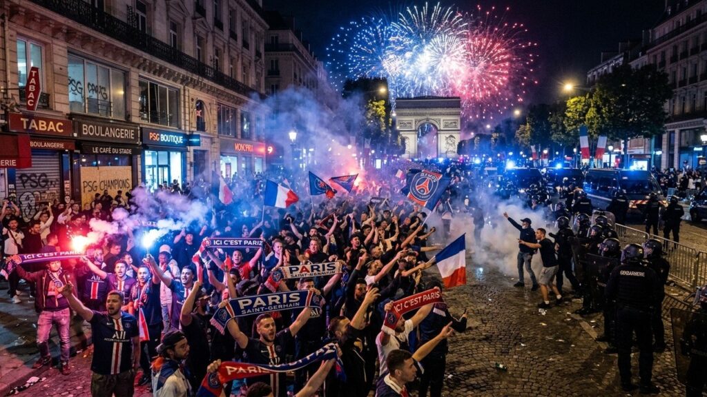 PSG Victoire Ligue Champions : Bilan Célébrations Avec Débordements