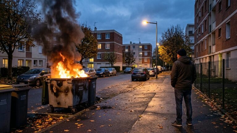 Quinquagénaire S&rsquo;Ennuie Et Brûle Des Poubelles À Coulommiers