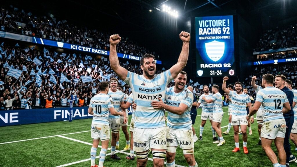Racing 92 : Après l&rsquo;Exploit à Pau, le Rêve Demi-Finale Contre Toulouse