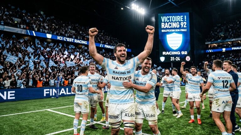 Racing 92 : Après l&rsquo;Exploit à Pau, le Rêve Demi-Finale Contre Toulouse