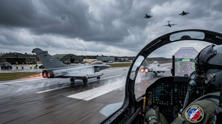 Rafale Français Interceptent Six Avions Russes : Alerte dans le Ciel Baltique