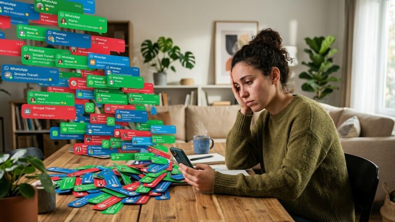 Ras-le-Bol des Groupes WhatsApp : Gérer la Surabondance de Messages